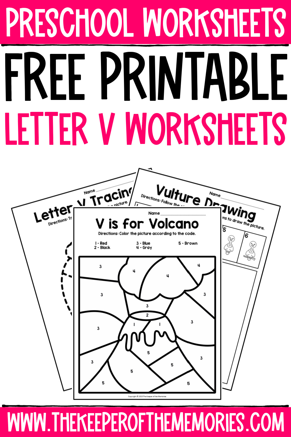 letter v activity worksheet