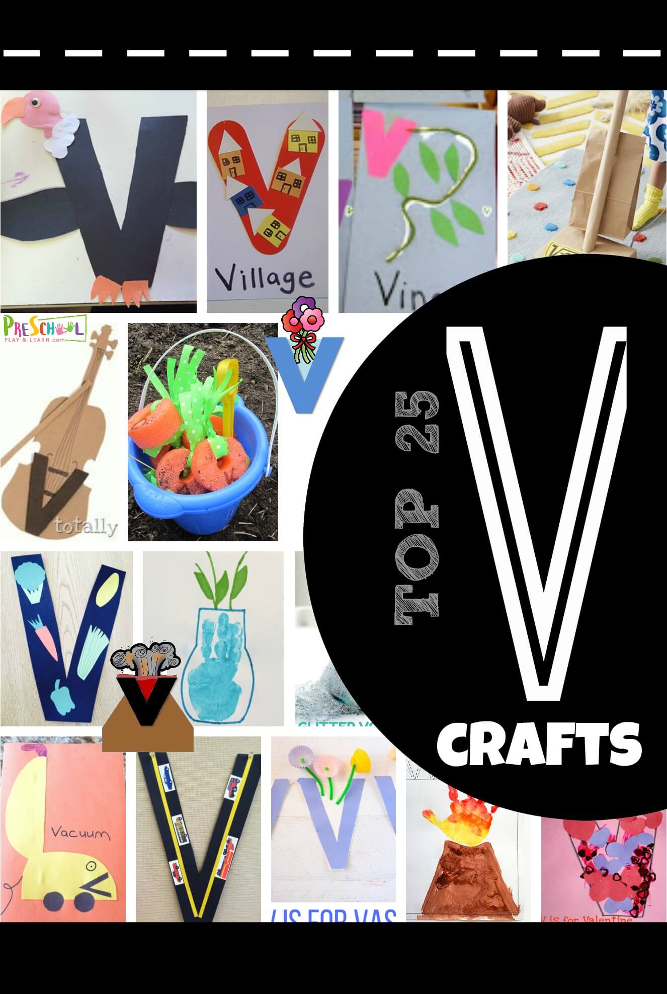 letter v crafts for preschoolers