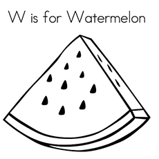 The Letter W Coloring Page | Kids Coloring… | PBS KIDS for Parents