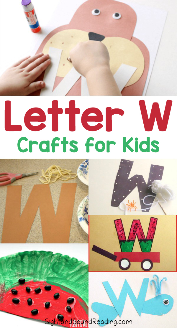 Letter W Crafts | Mrs. Karles Sight and Sound Reading