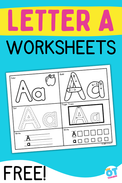 letter worksheet free
