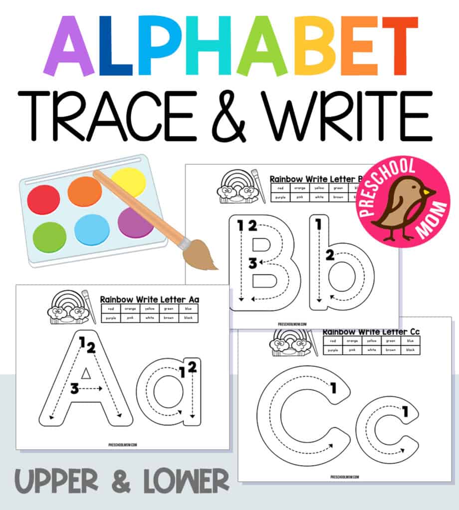 letter worksheet preschool