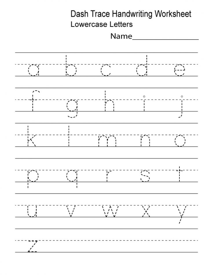 letter writing worksheet for kindergarten