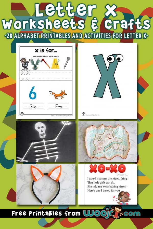 letter x activities for preschoolers