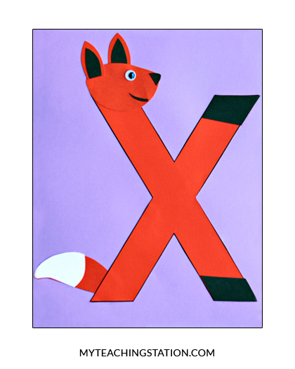 letter x activities for preschoolers