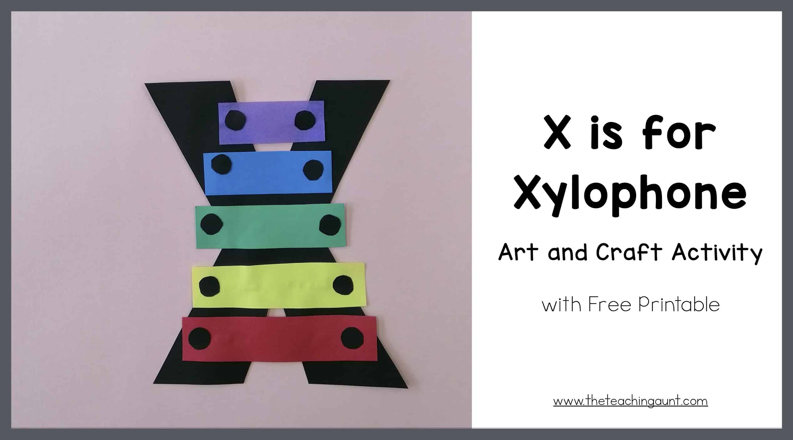 Letter X Crafts | Mrs. Karles Sight and Sound Reading