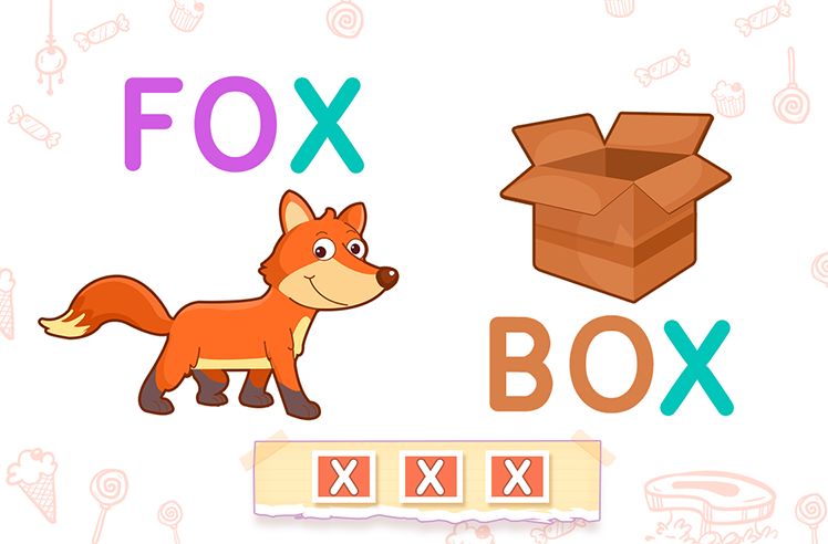 Practice the Letters: Big X Game - ELA Games - SplashLearn