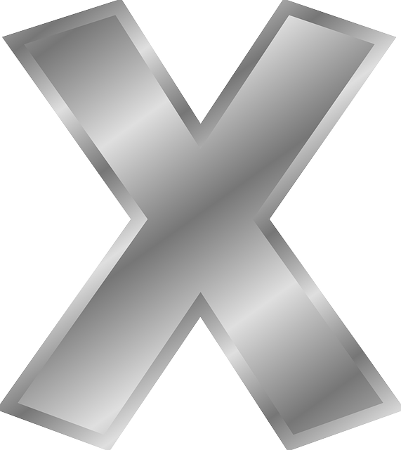letter x photographs