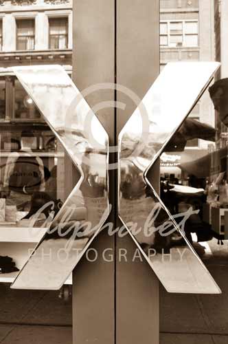Letter X Made from Film Strip, Logo For Media Photography ...