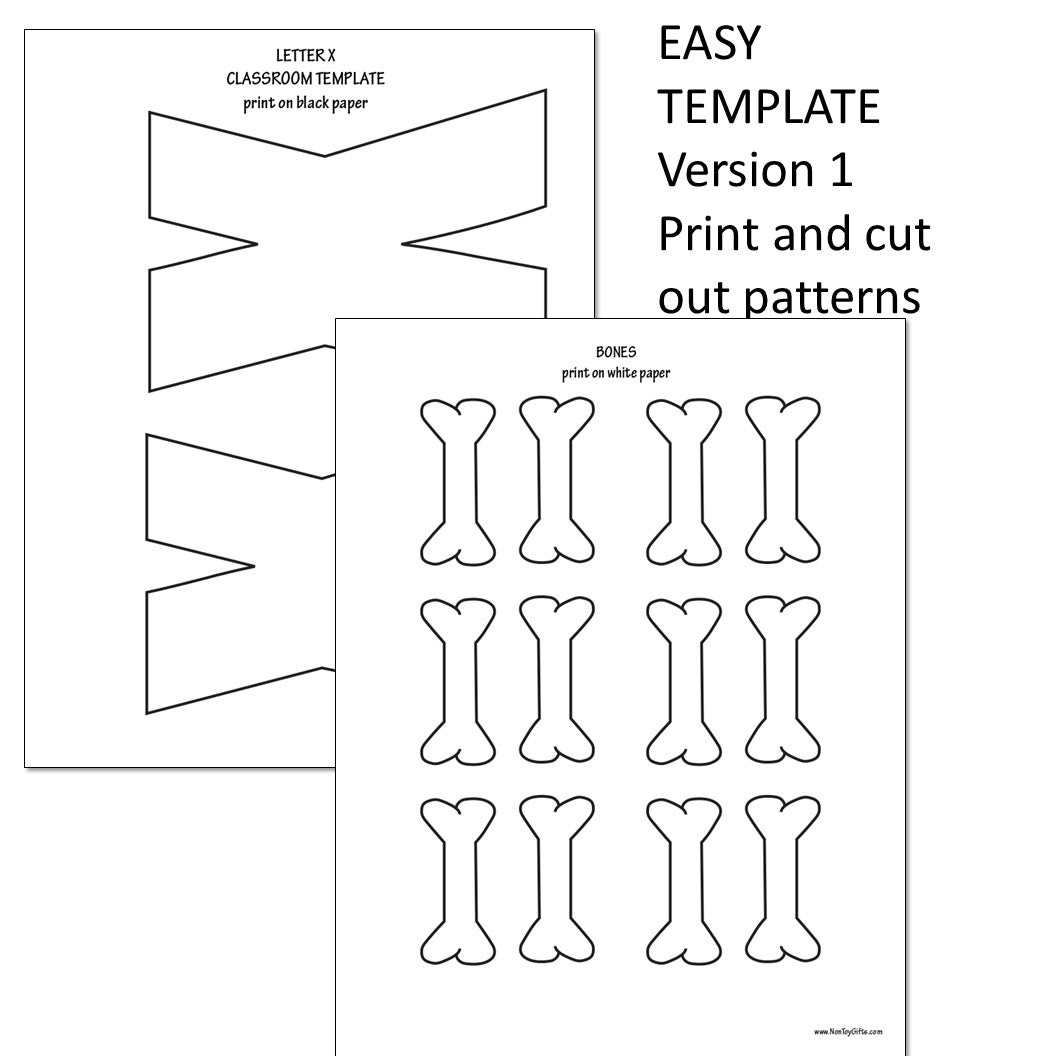 Letter X Craft X Is For X ray Uppercase Letter X Non Toy Gifts Letter X Craft X Is For X ray Uppercase Letter X Non Toy Gifts