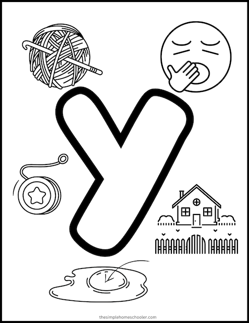 15+ Letter Y Worksheets: Free &  Easy Print! - The Simple Homeschooler