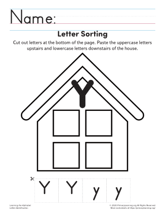 Letter Y Worksheets - 50 FREE Printables | Printabulls