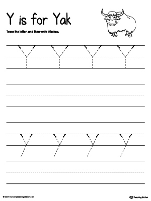 LETTER Y PRINTABLES — Mommy is My Teacher