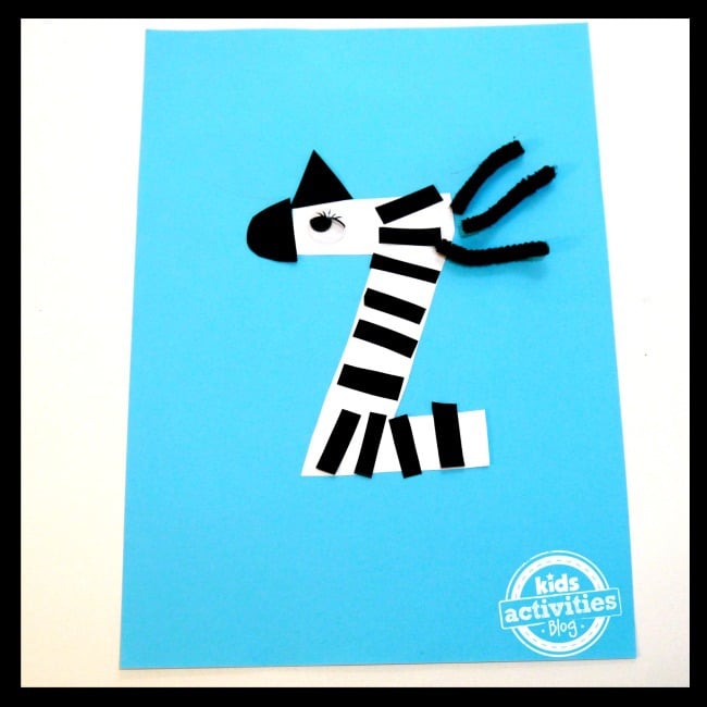 letter z activities pinterest