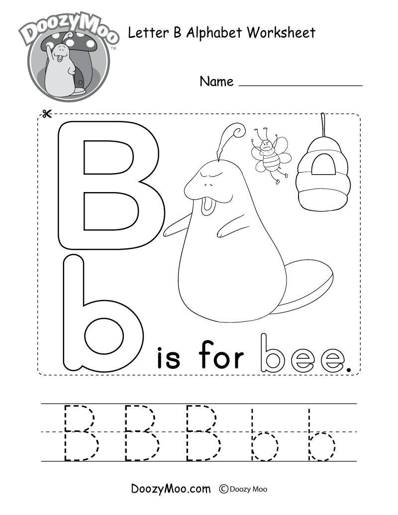 letters a and b worksheet