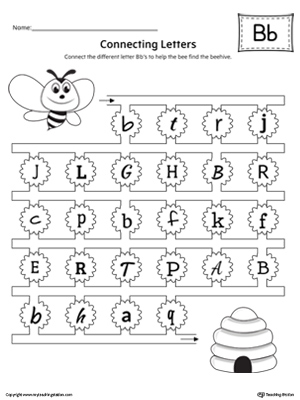 letters a and b worksheet