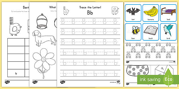 letters a and b worksheet