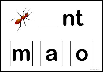 letters and sounds worksheet