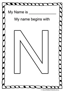 Letters in Our Name.pdf - Google Drive | Name writing activities ...