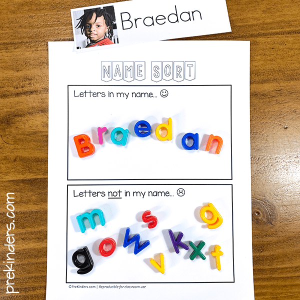 Letters In My Name by The MandMs TPT Worksheets Library