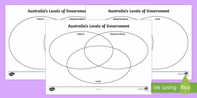 levels of government worksheet