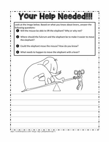Lever Worksheet Worksheets
