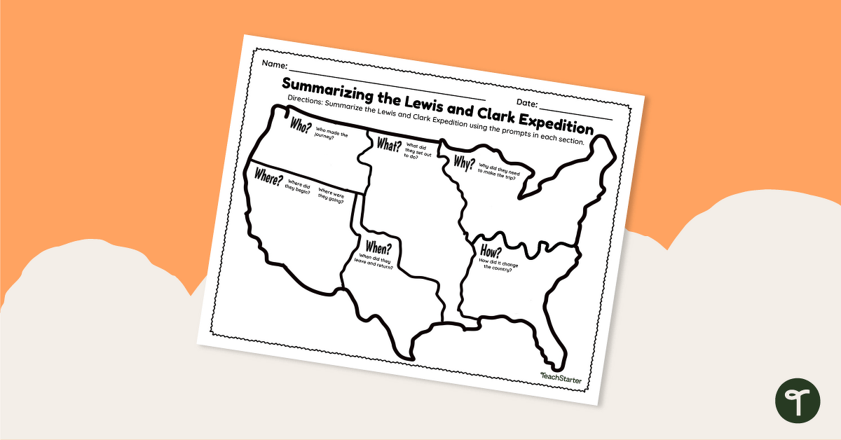 Free lewis and clark map worksheet - Lewis And Clark Map Worksheet 6 