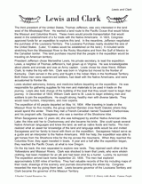lewis and clark worksheet for kids