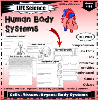 Human Body Systems by Worksheet Place | TPT