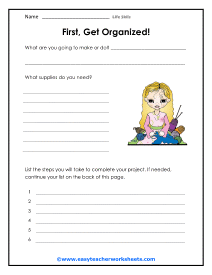 life skills for teenagers worksheet