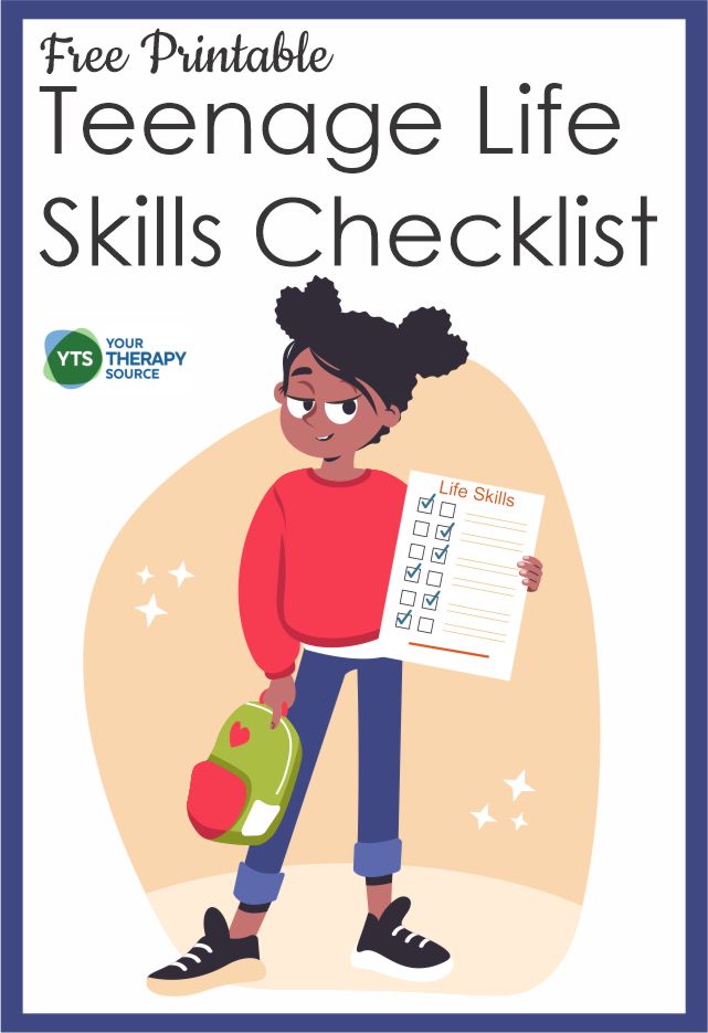 life skills for teenagers worksheet