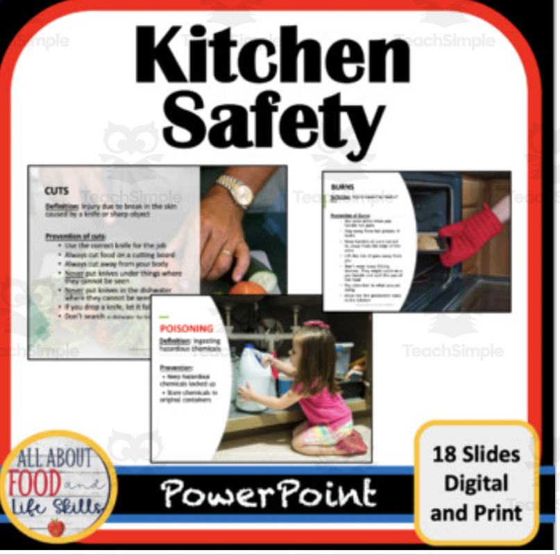 Cooking Life Skills Kitchen Safety For Special Needs Students