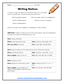 life skills math worksheet pdf