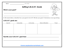 life skills worksheet for highschool students