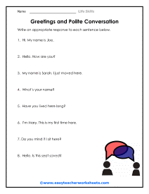 Life Skills Worksheets