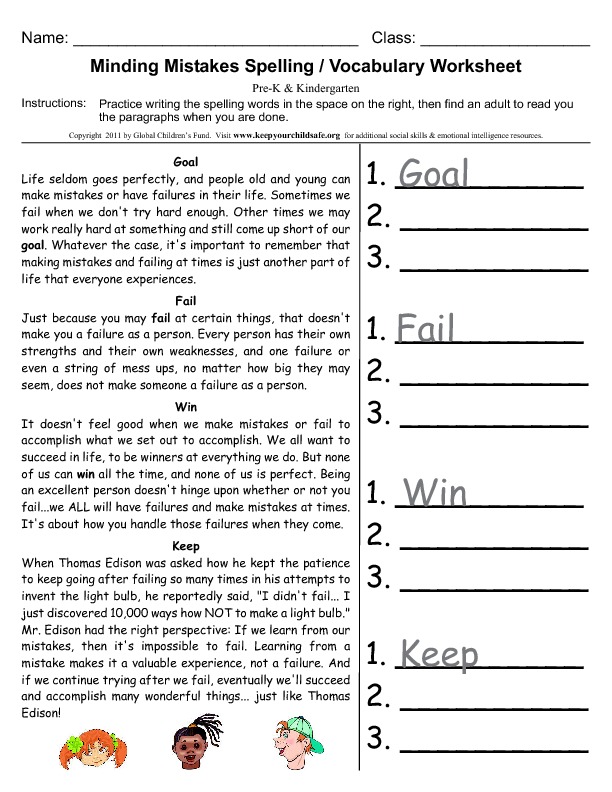 life skills worksheet high school