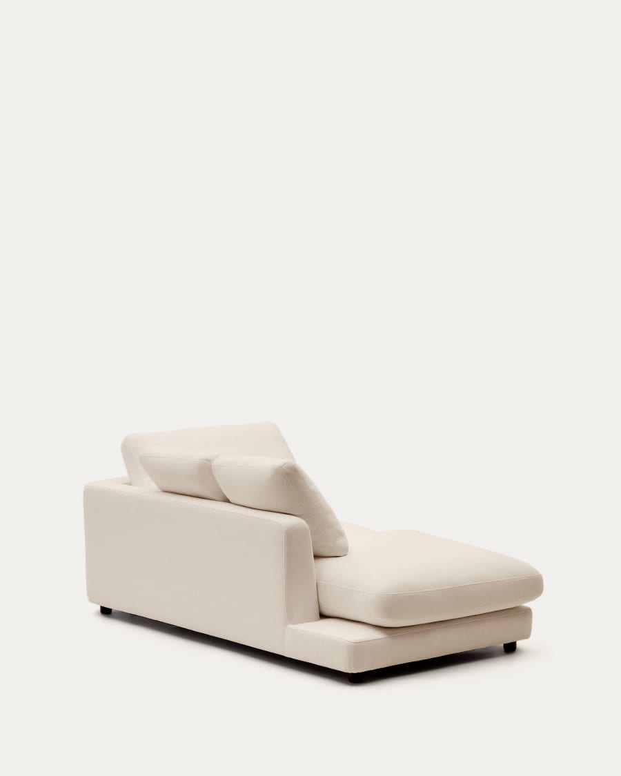 Gala left chaise longue in beige 193 x 105 cm | Kave Home