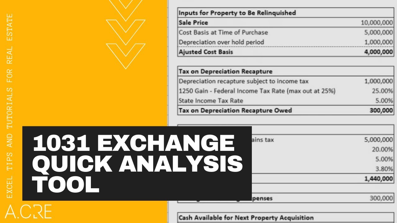 Benefits of a 1031 Exchange