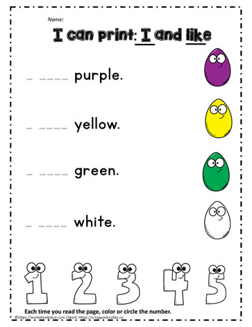 Sight Word “play” Worksheet - Free Printable, Digital, &  PDF