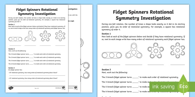 line and rotational symmetry worksheet