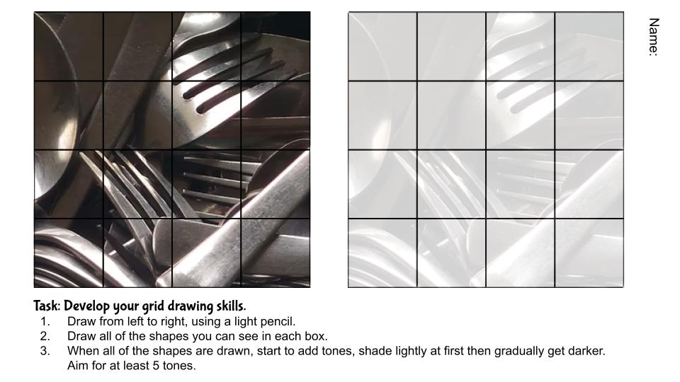 Art Worksheet: Shading/Value Techniques in Pencil - Dawn Pedersen ...