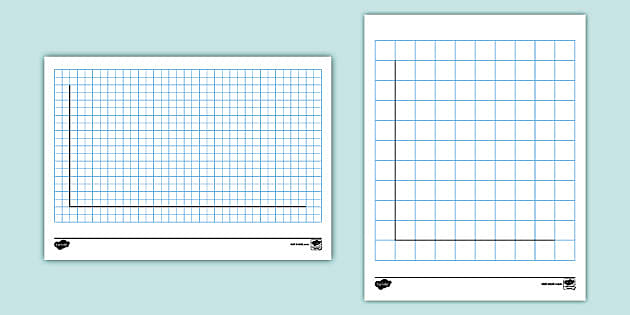 Blank Line Graph Template For Kids | Make Your Own Chart