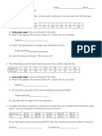 Line of Best Fit Worksheet PDF | Download Free PDF | Scatter Plot ...