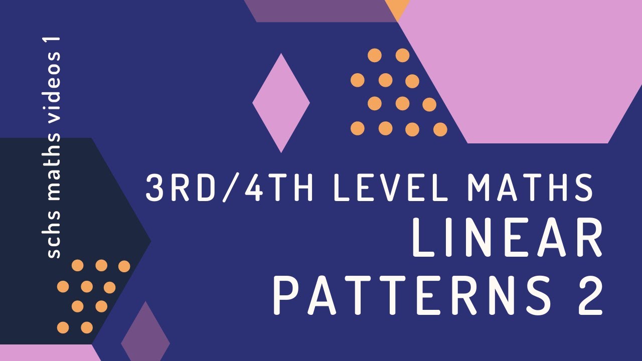 Free linear patterns worksheet, Download Free linear patterns worksheet ...