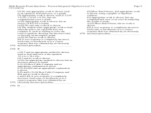 linear systems worksheet with answers