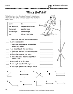 Points, Lines, &  Rays Worksheets, Printable Activities &  Lesson ...