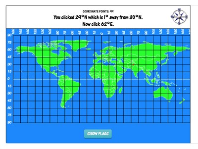 lines of latitude and longitude practice