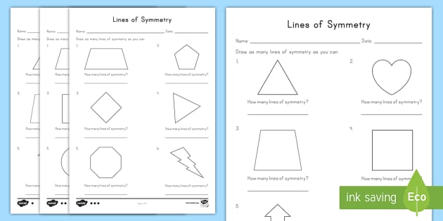 lines of symmetry worksheet 2nd grade