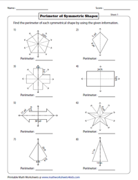 lines of symmetry worksheet pdf