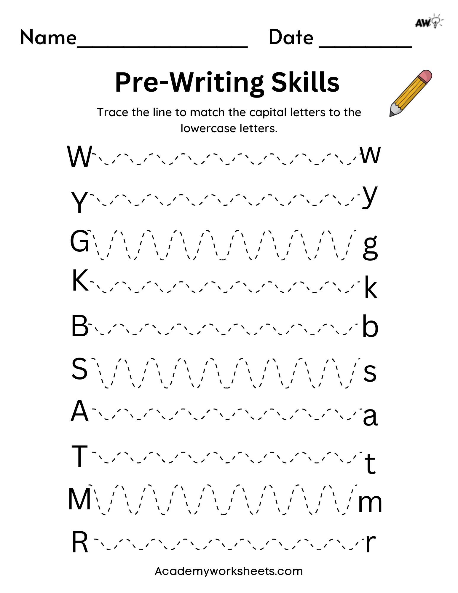 Fun Line Tracing Worksheets For Pre K And Kindergarten Academy 